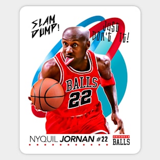 Dump Sports Basketball - Nyquil Jornan Sticker